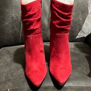 Naturalizer Red Heeled Boots